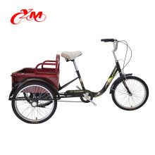 triciclo adulto del triciclo del estilo libre de la alta calidad / triciclo del cargo con la cabina para la promoción / al por mayor triciclo del asiento dos para el adulto